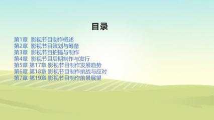 影视节目制作策划书 从创意到荧幕的完整蓝图